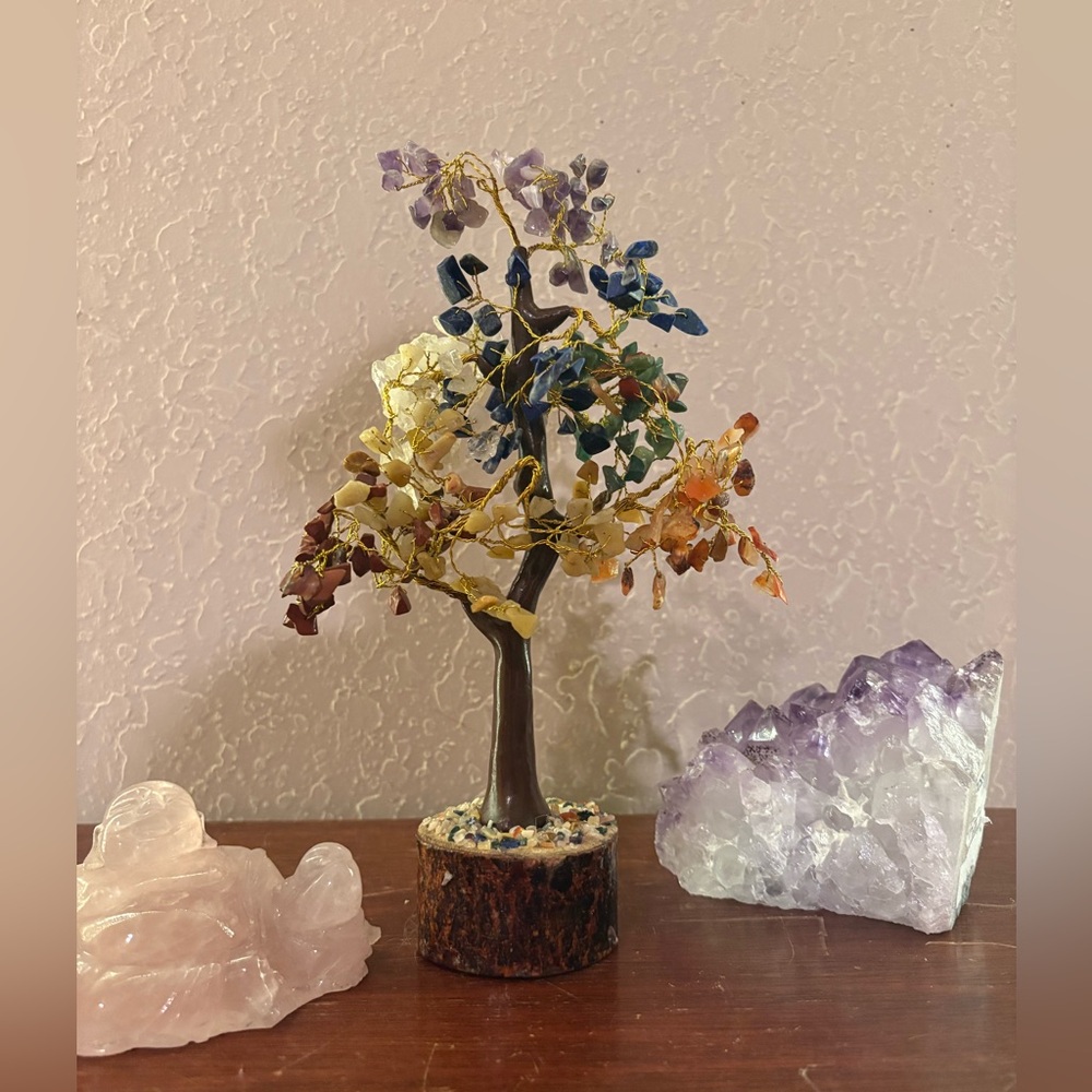 Vintage Boho Gemstone Tree
